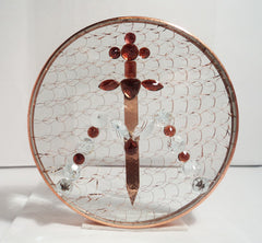 ArchAngel Michael Disc - Protects Against Psychic Attacks, Activates Throat and Base Charka, Assists n Communication, Offers Healing and Protection, Gives Courage and Strength to Face Any Challenge